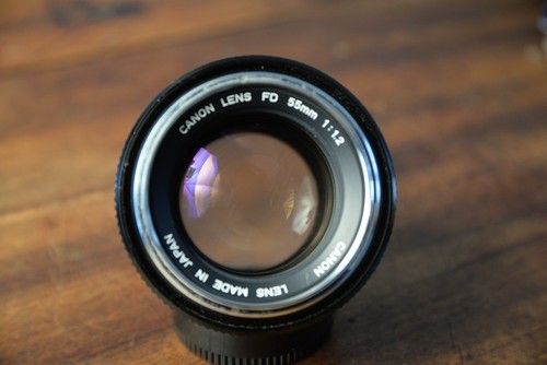 Canon 55mm chrome nose en - chrome, nose,en