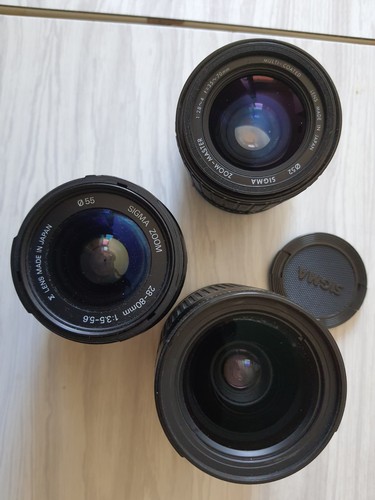 Lot objectifs appareil photo - lot,