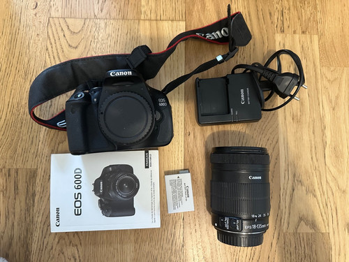 Appareil photo canon - eos, 600d